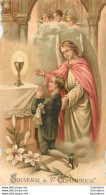 IMAGE PIEUSE CANIVET SOUVENIR 1ER COMMUNION - Santini