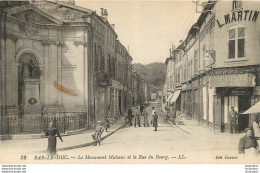 BAR LE DUC LE MONUMENT MICHAUX ET LA RUE DU BOURG - Bar Le Duc