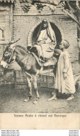 FEMME ARABE A CHEVAL SUR BOURIQUE - Autres & Non Classés