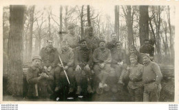 PHOTO ORIGINALE GROUPE DE SOLDATS EN CAMPAGNE FORMAT 11 X 6.50 CM - War, Military