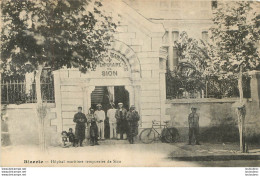 BIZERTE HOPITAL MARITIME TEMPORAIRE DE  SION - Tunisia