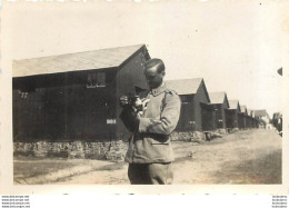 PHOTO ORIGINALE  CAMP DE COETQUIDAN 1935 L1 - War, Military