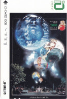 Japan Prepaid JR Card 1000 - Art 2001 Valerio Festi  Hot Air Ballons - Japan