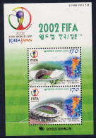 Football // 2002 FIFA // Corée Du Sud Bloc-feuillet Stades Et Mascottes - 2002 – Corea Del Sud / Giappone