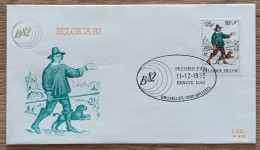 Belgique - FDC 1982 - YT N°2073 - Belgica'82 / Exposition Philatélique - 1981-1990