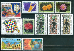 Wallis & Futuna N°Y&T 413 à 423 Poste 1991 Sujets Divers Neuf Sans Charnière Très Frais - Neufs