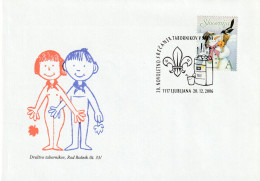 SCOUT SLOVENIA 2006 - FDC 30. MEETING. SPECIAL CANCEL LJUBLJANA - Slowenien