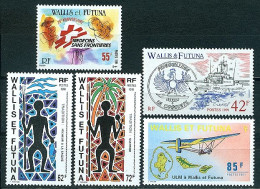 Wallis & Futuna N°Y&T 405 à 410 Poste 1991 Sujets Divers Neuf Sans Charnière Très Frais - Ongebruikt