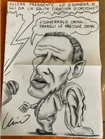 CARICATURA - SPORT - CALCIO - HUMOR  30x40 - Sport