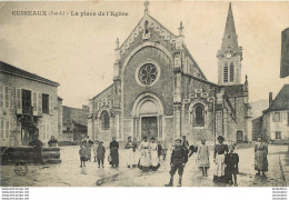 CUISEAUX LA PLACE DE L'EGLISE - Autres & Non Classés