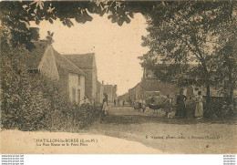 CHATILLON LA BORDE LA RUE BASSE ET LE PETIT PONT - Sonstige & Ohne Zuordnung