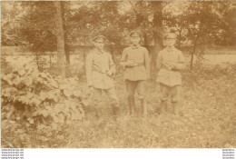 CARTE PHOTO ALLEMANDE - GUERRE 14 -18 WW1 DEUTSCHE SOLDATEN FOTO KARTE Ref19 - Guerra 1914-18