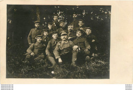 CARTE PHOTO ALLEMANDE - GUERRE 14 -18 WW1 DEUTSCHE SOLDATEN FOTO KARTE Ref128 - War 1914-18