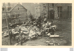 BASTOGNE L'INCENDIE DU SEMINAIRE - Guerre 1939-45