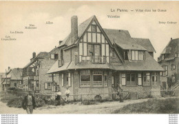 RARE LA PANNE VILLAS DANS LES DUNES - De Panne