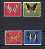 COTE D'IVOIRE N° 440A à 440D  NEUFS SANS CHARNIERE COTE 130.00€   PAPILLON ANIMAUX FAUNE - Côte D'Ivoire (1960-...)