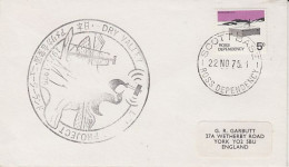 Ross Dependency Dry Valley Project, Illinois Geological Survey, Signature Ca Scott Base 22 NO 1975  (RO206) - Storia Postale