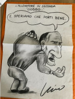 CARICATURA - SPORT - CALCIO - HUMOR  30x40 - Sport