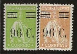 Portugal     .  Y&T      .  486/487     .    *        .    Mint-hinged - Ungebraucht