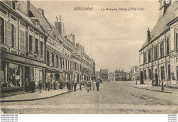 PERONNE LA GRANDE PLACE ET LES COMPTOIRS DU NORD - Peronne