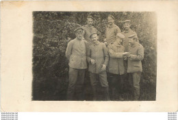 CARTE PHOTO ALLEMANDE SOLDATS ALLEMANDS VOYAGEE EN 1916 - Weltkrieg 1914-18