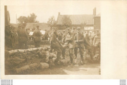 CARTE PHOTO ALLEMANDE SOLDATS ALLEMANDS - Weltkrieg 1914-18