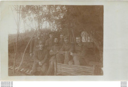 CARTE PHOTO ALLEMANDE GUERRE 14-18 SOLDATS ALLEMANDS  1917 - War 1914-18