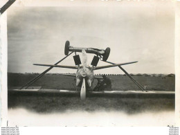 AVION NIEUPORT DELAGE ESCADRILLE DES CIGOGNES AVION ACCIDENTE PHOTO ORIGINALE FORMAT 8.50 X 6.50 CM - Luftfahrt