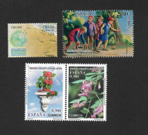 Spain Spanien Espana 2008,13,17 4 Used Stamps Lot C2 - Oblitérés