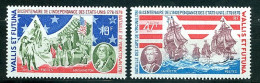 Wallis & Futuna N°Y&T 190 Et 191 Bicentenaire Indépendance Etats Unis Neuf Sans Charnière Très Frais - Unused Stamps