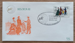 Belgique - FDC 1982 - YT N°2076 - Belgica'82 / Exposition Philatélique - 1981-1990