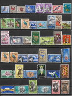 AFRIQUE DU SUD - 107 BEAUX TIMBRES OBLITERES -PAS EMINCES -DEPUIS 1961-62- 3 SCANS - Colecciones & Series