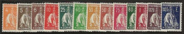 Portugal     .  Y&T      .   13 Stamps     .    *        .    Mint-hinged - Ungebraucht