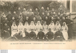 LE RAYON DE SAINT MANDE AMBULANCE GUERRE FRANCO ALLEMANDE 1914 - Saint Mande