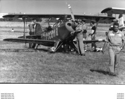 GRANDE PHOTO ORIGINALE MEETING AERIEN FORMAT 19 X 14 CM - Luftfahrt