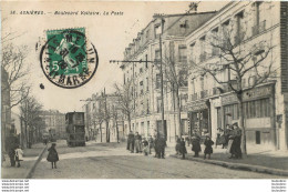 ASNIERES SUR SEINE BOULEVARD VOLTAIRE LA POSTE - Asnieres Sur Seine