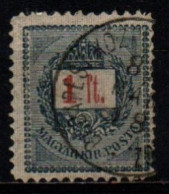 HONGRIE 1888-98 O DENT 11.5 - Gebruikt