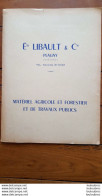 POCHETTE VIDE DES ETS LIBAULT A PLAGNY DANS LA NIEVRE MATERIEL AGRICOLE ET FORESTIER FORMAT 31X23CM - Agricoltura