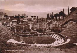 AD248 Pompei (Napoli) - Teatro Scoperto - Archeologia Archeology Archeologie / Viaggiata 1950 - Pompei