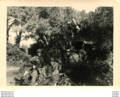 GUERRE D'ALGERIE CAMION CAMOUFLE 1955 PHOTO ORIGINALE 11.50 X 9 CM - Guerra, Militares