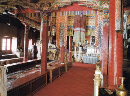 1 AK Ladakh - Indien * Prayer Hall (Gebetshalle) Im Lamayuru Kloster - Eines Der ältesten Klöster Ladakhs * - India