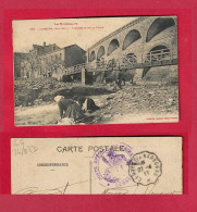 AF253 66 PYRENEES ORIENTALES CERBERE PASSERELLE DE LA PLAGE LAVANDIERES ET AMBULANT CERBERE NARBONNE EN 1917 - Cerbere