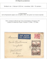 TP 423 - TPA 6 (2) S/L. Avion Obl. BXL 30/8/1937 > Suisse - Cartas & Documentos