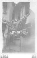 SAPEURS POMPIERS CS DE VINCENNES  04/1945   PHOTO ORIGINALE 8.50 X 6 CM R1 - Beroepen