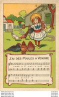 MACON CARTE PUBLICITAIRE J. PERRIN MUSIQUE-INSTRUMENTS 20 RUE DE LA BARRE IMP. BARRIETY CHANSON C6 - Macon