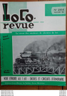 LOCO REVUE N°264 DE 1966 AMATEURS DE CHEMINS DE FER ET DE MODELISME PARFAIT ETAT - Trenes