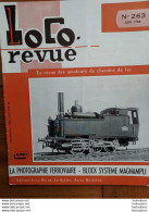 LOCO REVUE N°263 DE 1966 AMATEURS DE CHEMINS DE FER ET DE MODELISME PARFAIT ETAT - Treinen