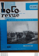 LOCO REVUE N°248 DE 1965 AMATEURS DE CHEMINS DE FER ET DE MODELISME PARFAIT ETAT - Trenes