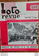 LOCO REVUE N°268 DE 1966 AMATEURS DE CHEMINS DE FER ET DE MODELISME PARFAIT ETAT - Trenes