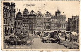 BELGIQUE -  BRUXELLES - Grand'Place - Marchés